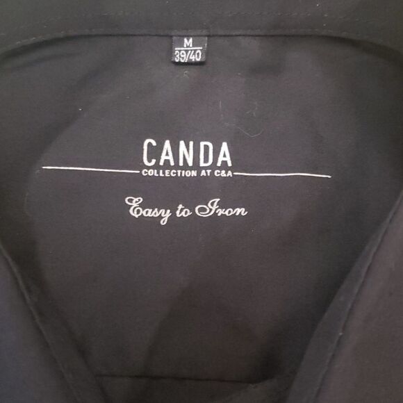 𝅺C&A EASY IRON COTTON COLAR SHORT SLEEVE SHIRT - Picture 3 of 7